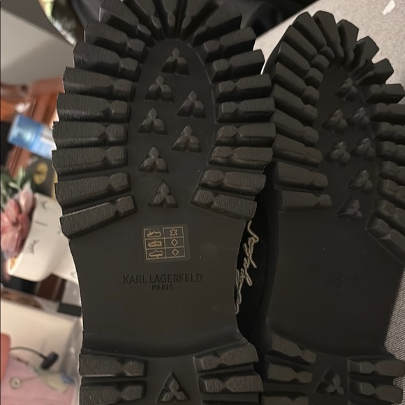 Karl Lagerfeld Black Loafers with Colorful Accents - Picture 4 of 4